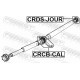 Шарнір, карданний вал CRDS-JOUR FEBEST