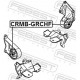 Опора, двигун CRMB-GRCHF FEBEST