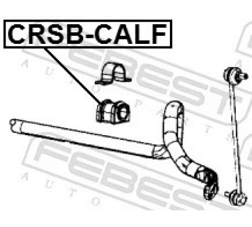 Опора, стабілізатор CRSB-CALF FEBEST