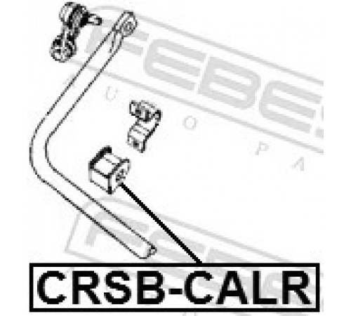 Опора, стабілізатор CRSB-CALR FEBEST