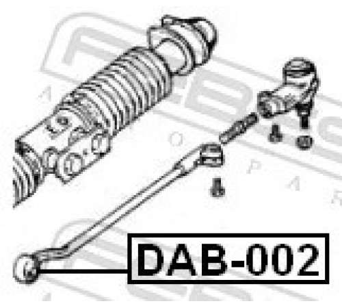 Опора, рульовий механізм DAB-002 FEBEST