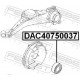 Підшипник колеса DAC40750037 FEBEST