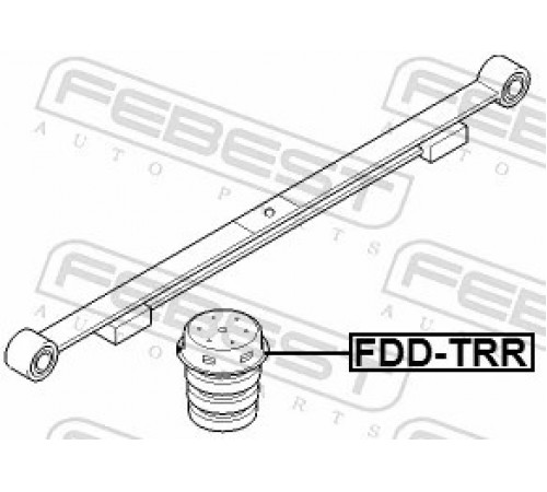 Буфер, підвіска FDD-TRR FEBEST