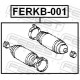 Гофрований кожух, механізм рульового керування FERKB-001 FEBEST