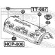 Ущільнювальне кільце, гніздо свічки HCP-006 FEBEST