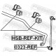 Ремонтний комплект, підшипник стабілізатора HSB-REF-KIT FEBEST