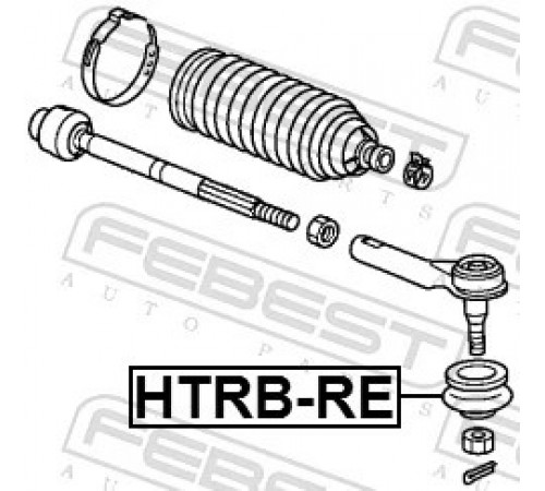 Ремонтний комплект, голівка поперечної рульової тяги HTRB-RE FEBEST
