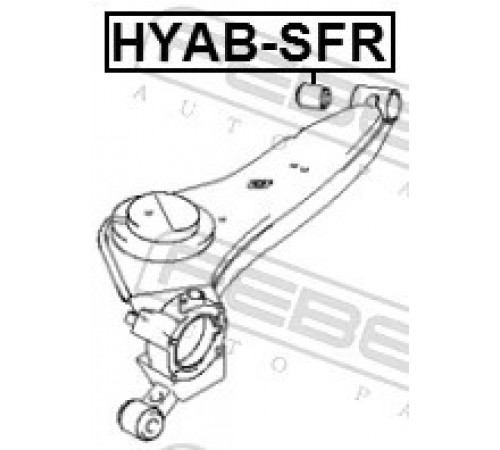 Опора, важіль підвіски HYAB-SFR FEBEST