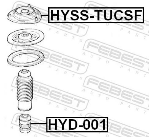 Буфер, підвіска HYD-001 FEBEST