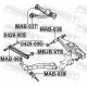 Опора, важіль підвіски MAB-038 FEBEST