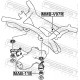 Опора, диференціал MAB-118 FEBEST