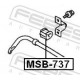 Опора, стабілізатор MSB-737 FEBEST