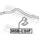 Опора, стабілізатор MSB-CS6F FEBEST