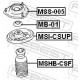 Тарілка пружини MSI-CSUP FEBEST