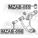 Опора, важіль підвіски MZAB-056 FEBEST