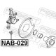 Опора, важіль підвіски NAB-029 FEBEST