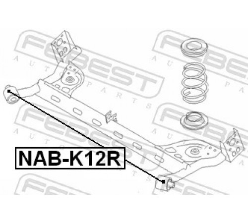 Опора, балка моста NAB-K12R FEBEST