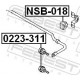 Опора, стабілізатор NSB-018 FEBEST