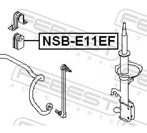 Опора, стабілізатор NSB-E11EF FEBEST