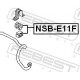 Опора, стабілізатор NSB-E11F FEBEST