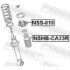 Захисний ковпачок/гофрований кожух, амортизатор NSHB-CA33R FEBEST
