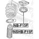 Захисний ковпачок/гофрований кожух, амортизатор NSHB-F15F FEBEST
