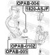 Опора, важіль підвіски OPAB-004 FEBEST