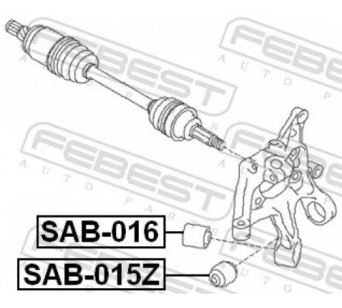 Опора, важіль підвіски SAB-015Z FEBEST