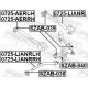 Опора, важіль підвіски SZAB-039 FEBEST