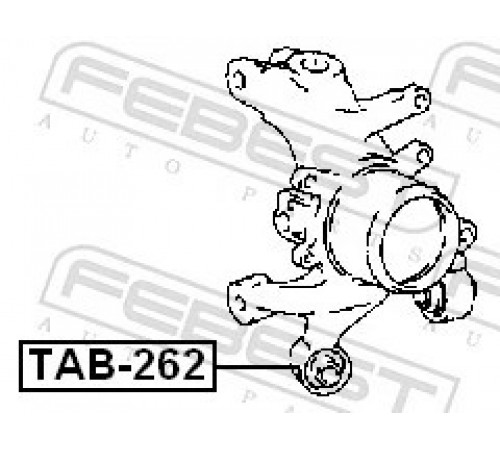 Опора, важіль підвіски TAB-262 FEBEST