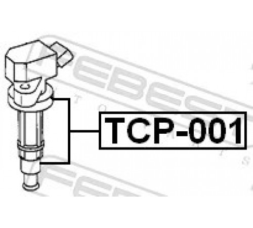 Штекер, котушка запалювання TCP-001 FEBEST