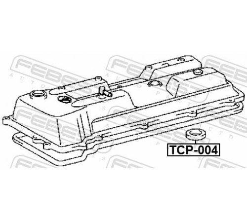 Ущільнювальне кільце, гніздо свічки TCP-004 FEBEST