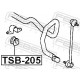 Опора, стабілізатор TSB-205 FEBEST