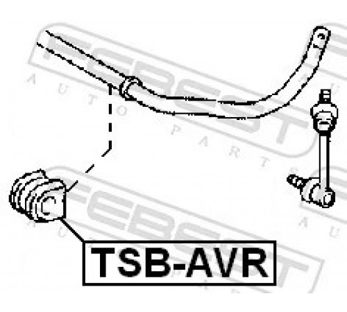 Опора, стабілізатор TSB-AVR FEBEST