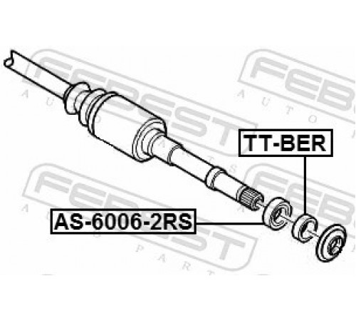 Підшипник колеса TT-BER FEBEST