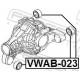 Опора, диференціал VWAB-023 FEBEST