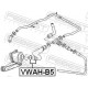 Шланг, продування картера VWAH-B5 FEBEST