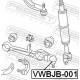 Ремонтний комплект, нижній/верхній кульовий шарнір VWBJB-001 FEBEST