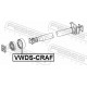 Шарнір, карданний вал VWDS-CRAF FEBEST