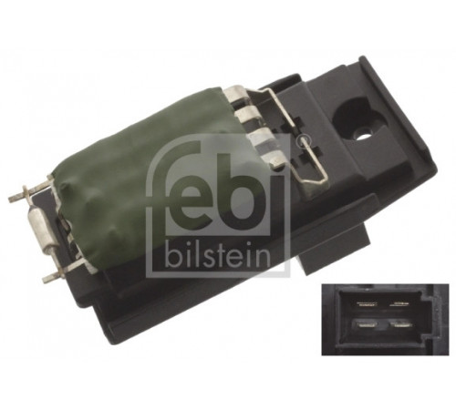 Резистор, компресор салону 45415 FEBI BILSTEIN