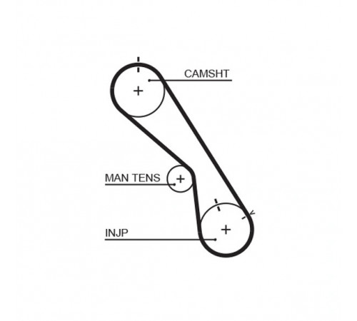 Зубчастий ремінь 5474XS GATES