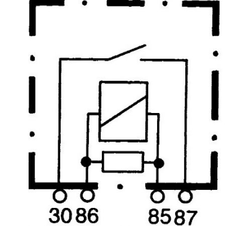 Реле, робочий струм 4RA007791-011 HELLA