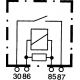 Реле, робочий струм 4RA007791-011 HELLA