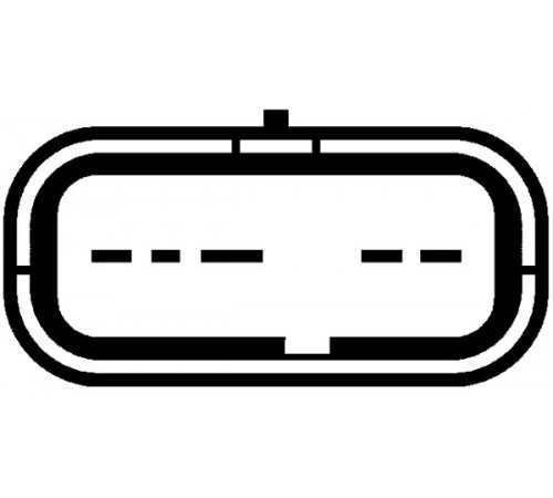 Витратомір повітря 8ET009142-391 HELLA