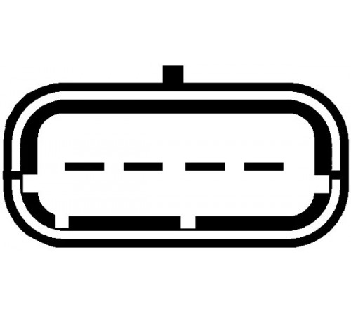 Витратомір повітря 8ET009142-431 HELLA