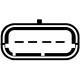 Витратомір повітря 8ET009142-431 HELLA