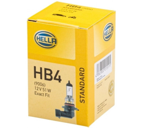Лампа розжарювання, фара дальнього світла 8GH005636-121 HELLA