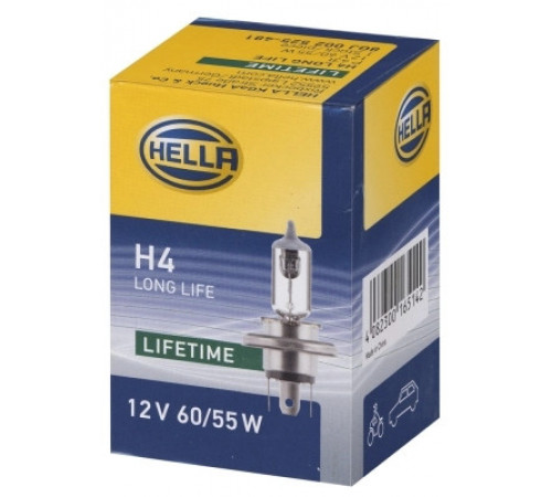 Лампа розжарювання, фара дальнього світла 8GJ002525-481 HELLA