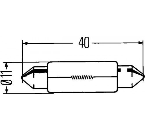 Лампа розжарювання, вказівник повороту 8GM002091-131 HELLA
