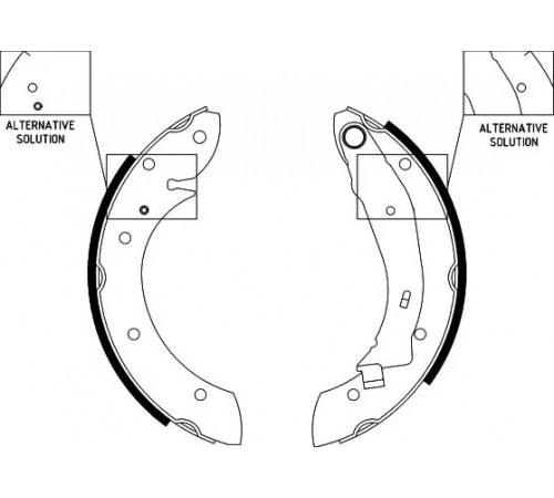 Комплект гальмівних колодок 8DB355001-831 HELLA PAGID